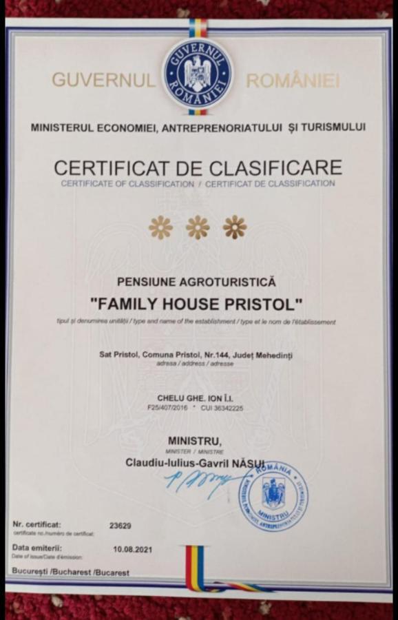 Family House Pristol Apartman Kültér fotó